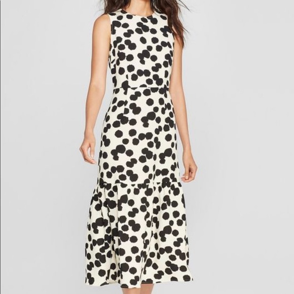 Who What Wear Dresses & Skirts - Who What Wear for Target polka dot midi dress